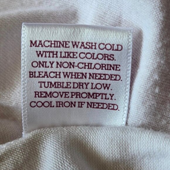 Size Medium So White W/Red Sleeves 3/4 Sleeve Baseball Style Top - Picture 7 of 8